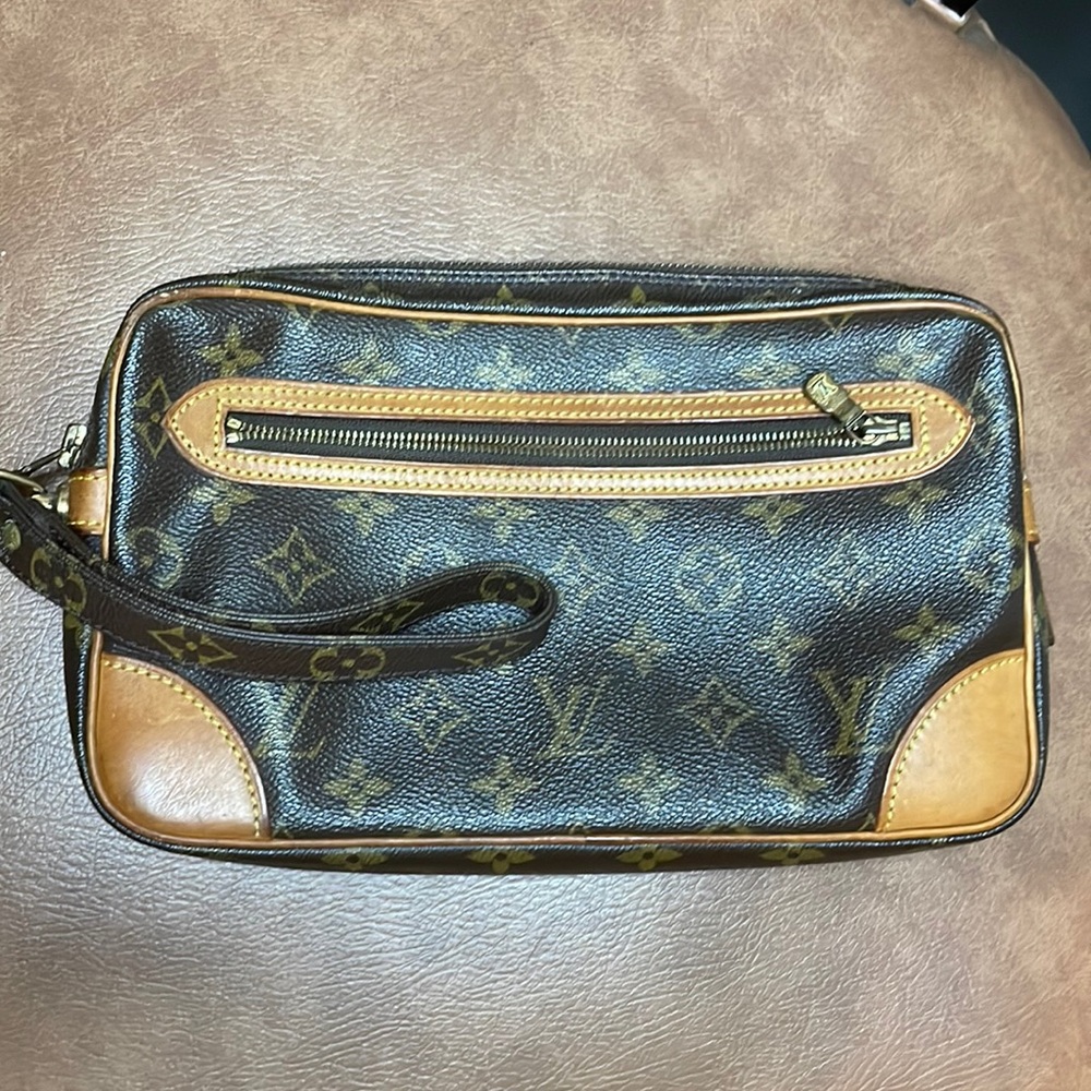 Louis Vuitton Monogram Marly Dragonne GM Clutch